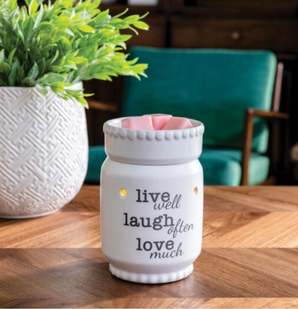 Live Love Laugh Illumination Fragrance Warmer