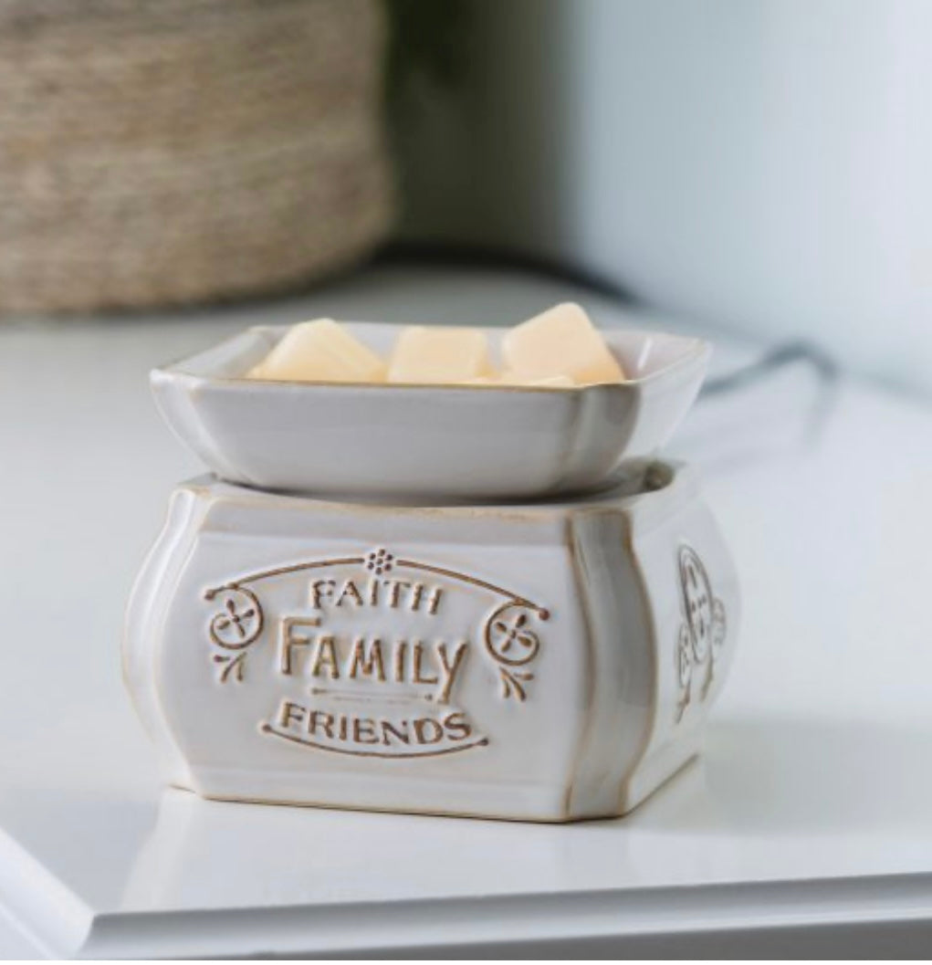 Faith Family Friends 2-In-1 Classic Fragrance Warmer